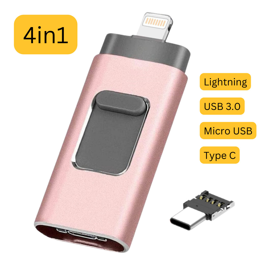 4in1 Mini Metall USB-Stick