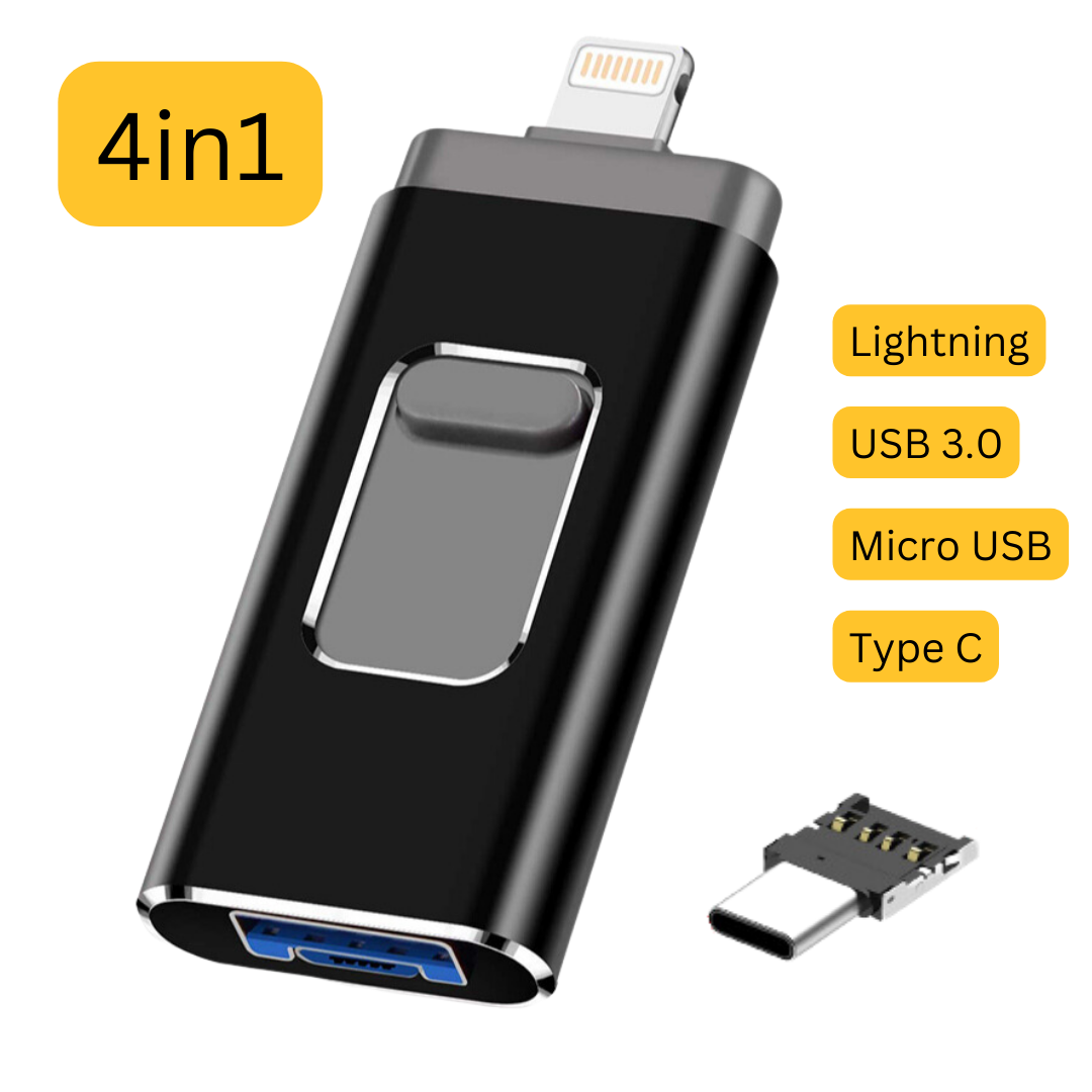 4in1 Mini Metall USB-Stick